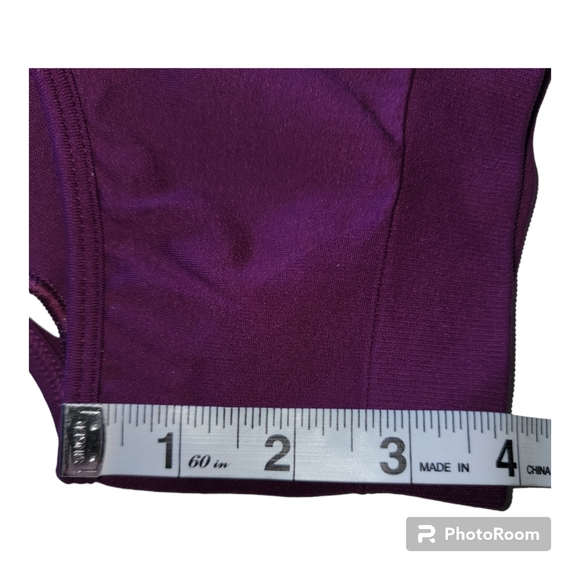 Athleta Renew Padded Sports Pullover Bra Adjustable Straps Purple Size XS - Picture 6 of 7